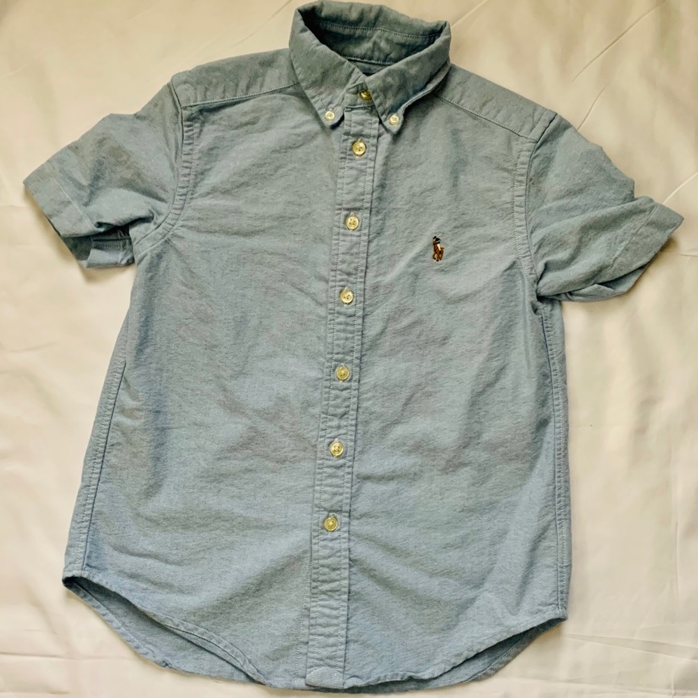 Boys Polo set of 2 shorts with top. GENTLY USED. - Picture 3 of 7
